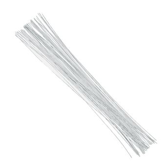 Picture of 50 FLORIST WIRES NO.22 WHITE